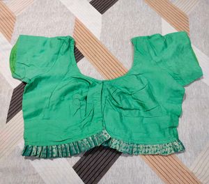 Vibrant Green Blouse