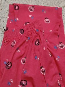 Floral Print Pajama Bottoms