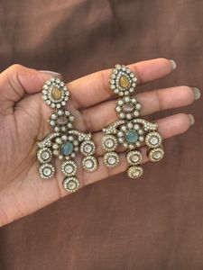 Elegant Oxidized Jhumka Earrings