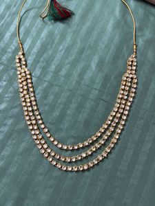 Elegant Layered Kundan Necklace