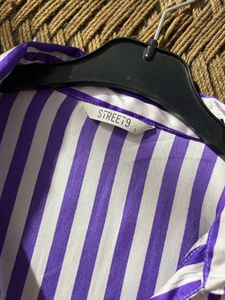 Stylish Striped Button-Down Shirt