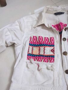 Embroidered Denim Jacket