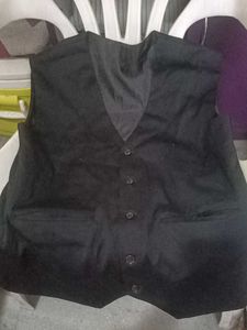 Classic Black Men's Waistcoat