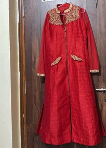 zipper A line heavy suit