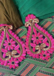 Embroidery Dress Material Set