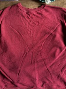 Zudio Burgundy Sweatshirt