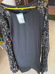 Ahalyaa Black Kurti - Size M