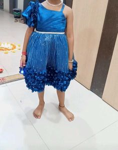 Sparkling Blue Party Dress