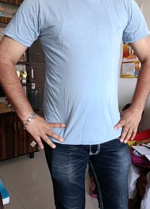 Men's Light Blue T-Shirt