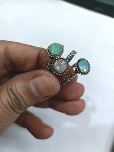 Set of 3 Gemstone Rings
