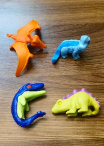 Kinder joy set of 4 jurassic world edition