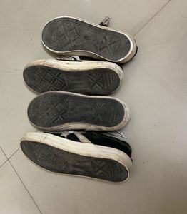 combo of 2 converse shoes