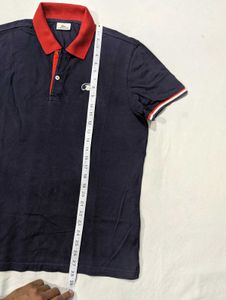 Lacoste Navy Blue Polo Shirt