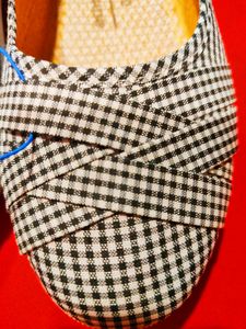 Cute Checked Pattern Casual Shoes For Women