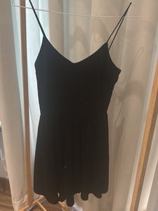 H&M Little Black Slip Romper Dress