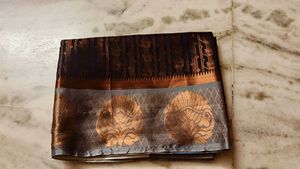 Elegant Blue Silk Saree