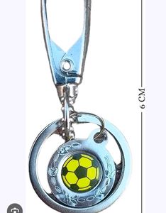 Football Keychain Charm
