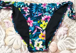 Floral Tie-Side Bikini Bottoms