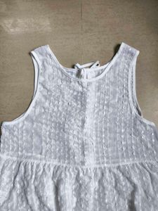 Elegant White Ruffled top