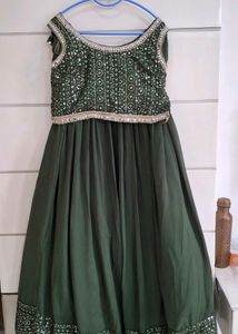 Green Sequin Blouse