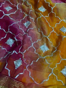 Stunning Ombre Semi piyor Saree