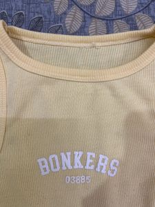 "Bonkers" Ribbed Tank Top