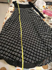 Elegant Black Ethnic Gown