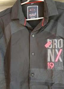 Boys Black Shirt.