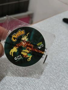 ben10 heat blast tazo from Cheetos