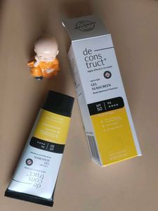 DECONSTRUCT GEL SUNSCREEN (50gm) with 5ml Facewash