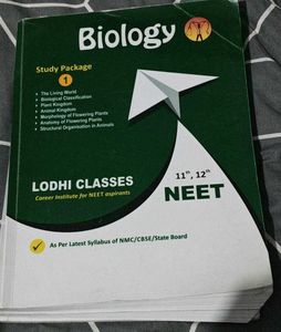 Biology Study Package 1 for NEET