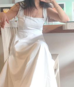 Newme Elegant White Sundress