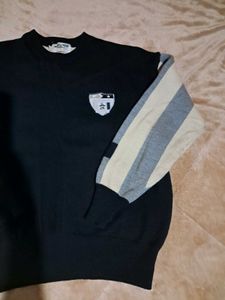 Stylish Color Block Knit Sweater