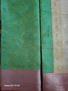 Green Colur Festive Wear Saree