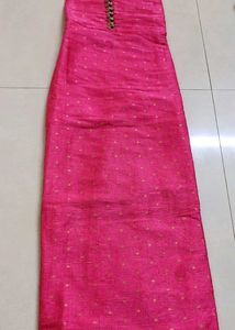 Rani Pink Kurta with Parrot green leggings