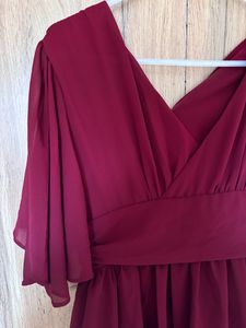 Flare Neck Cake Dress Sexy