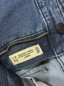 Men's Dark Wash Denim Jeans