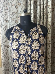 Boho Print Sleeveless Top