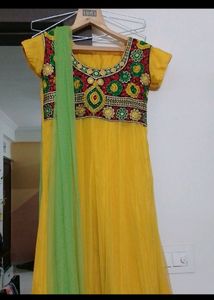 Anarkali Kurti With Dupatta