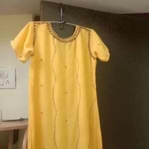 Long Zari Suit