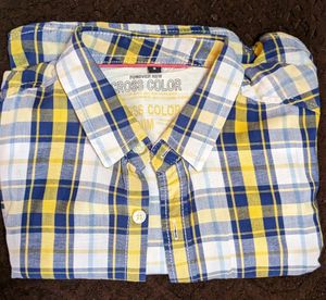 💥 PRICE DROP💥 Branded Yellow Checked Shirt