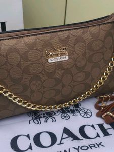 coach rust brown 🧡 with premium packaging