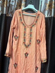 Orange Kurti L Size