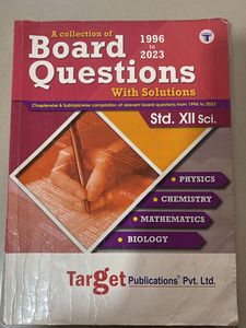 Board Questions With Solutions 12th Science