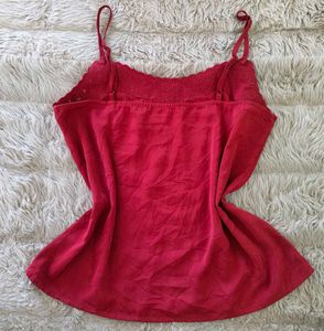 🦩Flamingo Pink Embroidered Camisole Top🦩