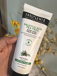 Soulflower Salicylic Acid Tea Tree Face Wash