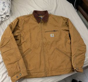Vintage Carhartt-Style Tan Brown Workwear Jacket