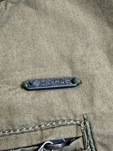 Khaki Cargo Skirt