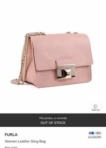 Furla Pink Crossbody Bag Check Details