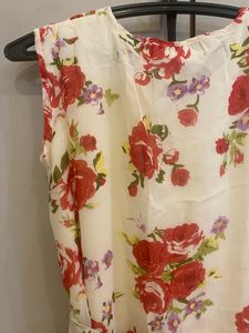 Floral Minimalist Maxi Dress